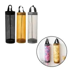 Puxa Saco e Porta Sacolas Dispenser Organizador de Sacolinhas Plásticas 3 cores