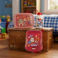 Kit Lanche Pote e Copo Divertido Toy Story Plasútil