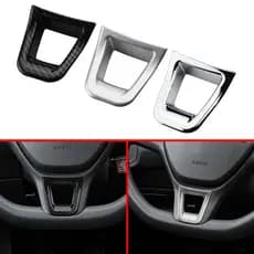 Volante Do Carro Capas De Adesivos Para Volkswagen VW GOLF GTi 7 MK7 POLO 2014 2015 Passat B7 2015 B8 MK6 Jetta Acc .