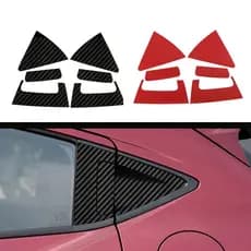 Adesivo De Porta Traseira De Fibra De Carbono Para Honda HR-V HRV Vezel 2015 2016 2017 2018 2019 2020 Acessórios