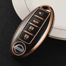 TPU 4 Button Capa Da Chave Para Nissan Altima Armada Gt-r Maxima Murano Patrulha Rogue Leaf Versa 370z Acessórios Sentra