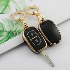 Para Renault Kwid Traffic Symbol Dacia Sandero Logan Duster 2016 2017 2018 Porta-Chaves Shell Fob