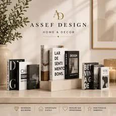 Kit Livro Decorativo 3 Peças Caixa Organizadora Livro Fake Porta Objetos Porta Treco
