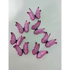 Aplique Borboleta Dupla ( 50 unidades)