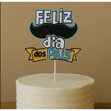 Topo de bolo dia dos pais/ pais/papai/mimos/lembrancinhas/tag/card/cartão
