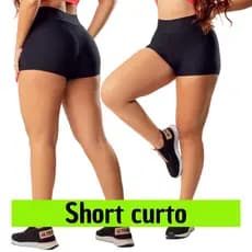 Short Academia Feminina Meia Coxa Fitness Feminino Bermuda Legging