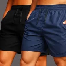 Short Tactel Masculino com Bolso Para Praia, Academia e Casual Bermuda Moda Verão Masculino
