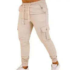Calça Jogger Bege: conforto, estilo moderno e versatilidade para o seu dia a dia com qualidade top! LS MODAS (Moda Jean