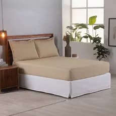 Kit Protetor de Colchão + Porta Travesseiro Matelado Ultrassônico com Elástico | Conforto e Proteção Diária