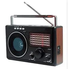 Rádio Am/fm/sw1-9 Com 11 Bandas Pendrive Cartão De Memória
