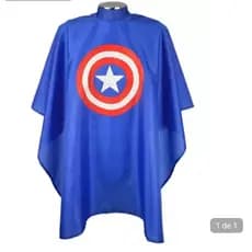Capa De Corte Infantil Capitão América