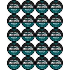 Kit 20 Pomada Efeito Teia 150g Match Fixação Suave Brilho Natural