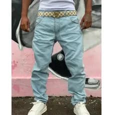 Calça Jeans  Clara Oversized masculino  Drip Us Moda Gringo tendência