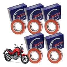 Rolamentos Roda Cb 250f Twister 2016 2017 2018 2019 Nachi