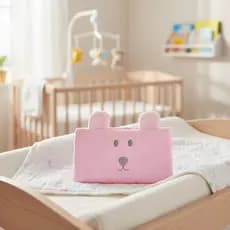 Bolsa de Semente Térmica Abdominal para alívio de cólicas do Bebe - Aquecido Microondas - Rosa Papi