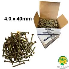Parafuso chipboard 04 x 40 para madeira ferro instalação construção