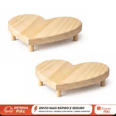 kit Tabua para decoração coração festas casamento aniversario