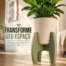 Suporte vaso decorativo casa home decor