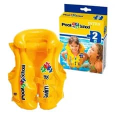 Colete Salva Vidas Flutuador Infantil AcquaFun My Little Crab 100% Bóia Fabricado no Brasil Piscina Praia 10kg a 50kg