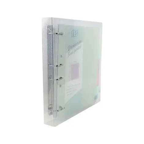 Fichário Colegial/Médio 4 Arg Com Divisórias 96 Fls Cristal - Yes