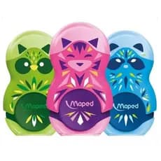 Apontador Com Borracha Maped Loopy Mini Cute Maped