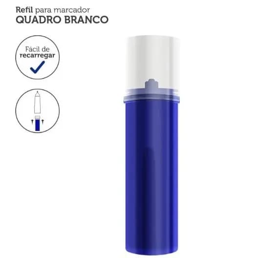 Refil Para Marcador Quadro Branco 3,5ml Azul - Keep