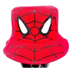 Bucket Hat Chapéu Infantil De Praia Menino Criança Verão Proteção Do Sol Personagem H. Aranha