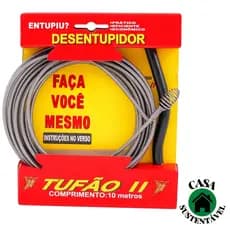 Desentupidor Tufão 10 metros, Vaso Sanitário, Tubos, Ralos, Caixa de Inspeção e Calhas Overtime