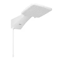 Chuveiro Eletrônico Quadratta Zagonel Branco lançamento 127v ou 220v
