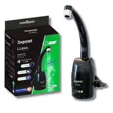 Torneira Elétrica Luna Black Zagonel 4 Temperaturas 220v 5500w