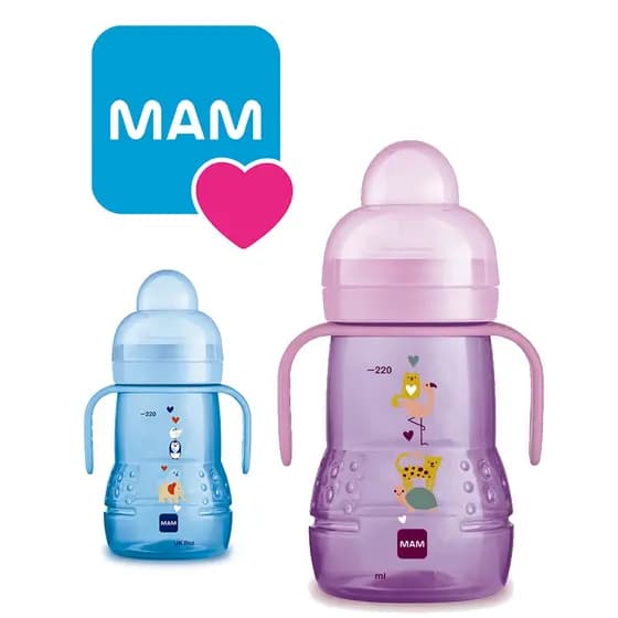 Copo Trainer 220 ml Copo de Treinamento do Bebê MAM