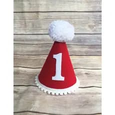 Mini Chapéu Parabéns Personalizado Vermelho
