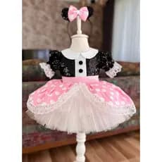 Vestido Minnie Rosa, Vestido Minnie