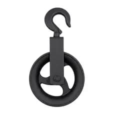 Roldana Para Poço Carretilha 14cm 140kg Gancho Reforçado