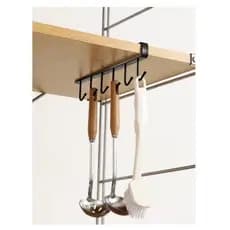 Suporte De Metal Porta Xícaras Canecas Utensílios Em Geral Para Pendurar No Armário