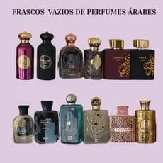 Frasco vazio de perfumes árabes - colecionador