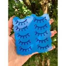 Molde de Silicone Cílios com 10 cavidades