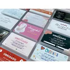 100 Tag Cartão de Agradecimento ao cliente