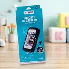 Suporte Celular Bicicleta e Veículos elétricos com Capa Protetora KV-044