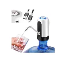 Bomba Elétrica Universal com Carregamento USB para Galão / Garrafão de Água Digital