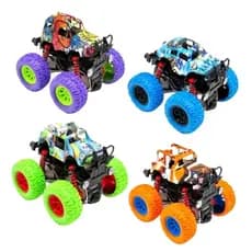 Kit C/1 Carrinhos Monster Truck Hip Hop 4x4 Amortecedor Big