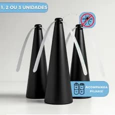 Ventilador Repelente Espanta Moscas Inseto Mosquito Portátil