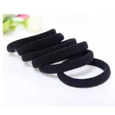 Kit 6 Unidades Elástico De Cabelo Feminino Rabico De Cabelo