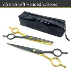 7.0 Inch Tesoura De Mão Esquerda , Conjunto De Cabeleireiro