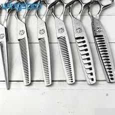Wingsbro 6.5 Polegadas Tesouras De Corte De Cabelo Barbeiro Tesoura Lâminas Afiadas Para , Acessórios De