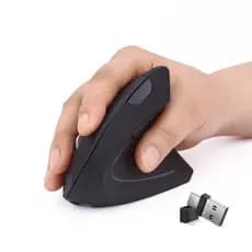 Mouse De Cabeça Dupla USB + Tipo C Com Receptor De 2.4 Ghz Porta