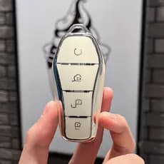 TPU Capa Do Estojo Com Chave Para Carro BYD Atto 3 Han EV 600 Yuan Dolphin E2 Song PRO Max Tang DM 2018 Qin