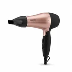Secador de Cabelo Portátil Bivolt 1200W Rosa Compacto Viagem e Uso Diário