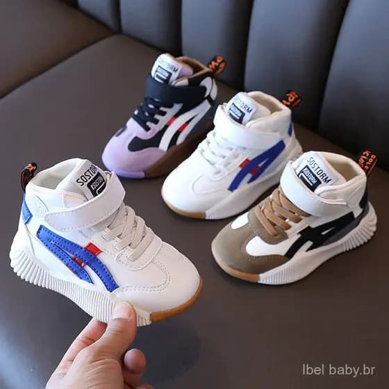 Meninos sapatos de alta qualidade tênis crianças sapatos de bebê meninas sapatos esportivos primavera outono
