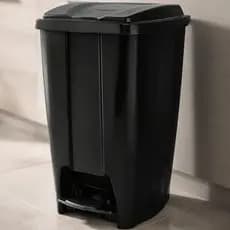 Lixeira com Pedal 40 litros em Plástico Reforçado Multiuso Cozinha Banheiro ENVIO IMEDIATO Jaguar